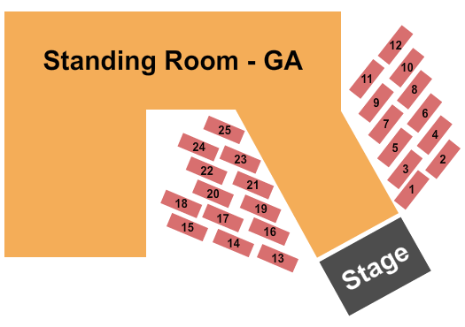 The Grainery Seating Chart