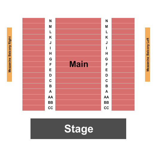 The Grand - Calgary Next Event Seating Chart