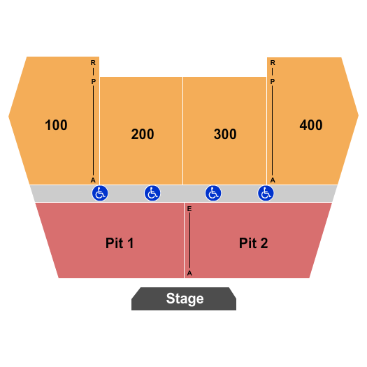 The Grand Theater - CA Seating Chart