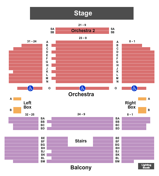 The Grand Theatre - Kingston Seating Chart