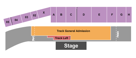 The Grandstand At The Great Frederick Fair - Frederick Next Event Seating Chart