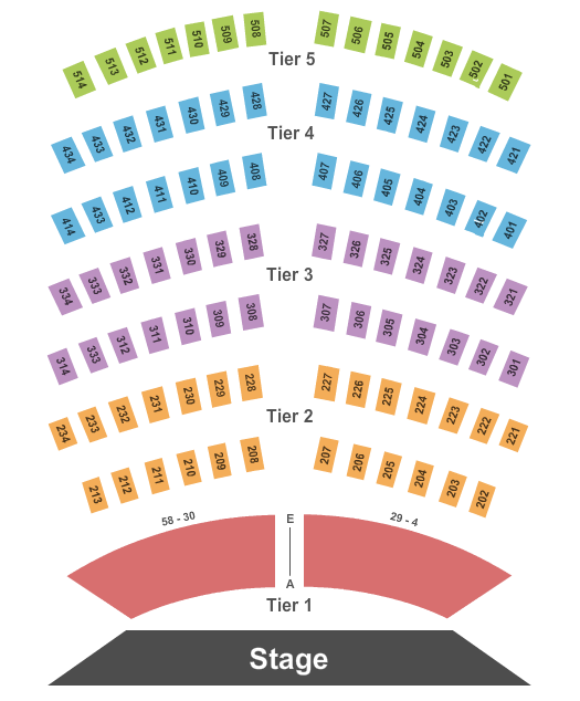 The Grove of Anaheim Seating Chart - Anaheim