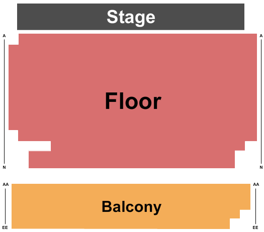 The Hafen Theatre at Tuacahn Endstage 2 Seating Chart