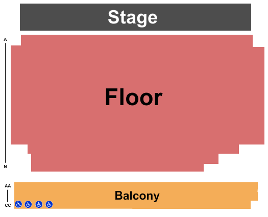 The Hafen Theatre at Tuacahn End Stage Seating Chart