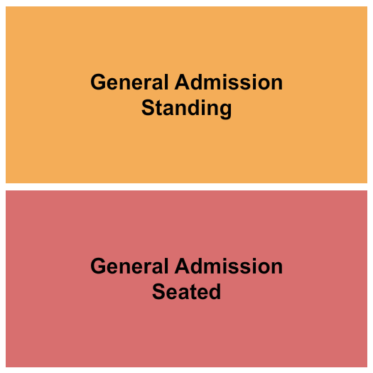 The Hamilton GA Seated/Standing Seating Chart