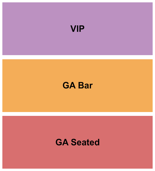 The Hamilton GA Seated/Bar & VIP Seating Chart