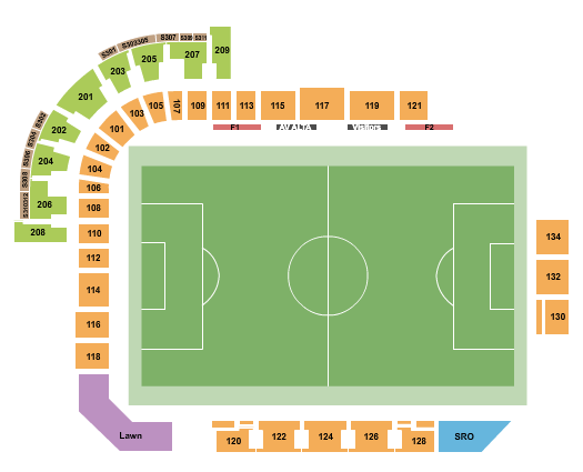 The Hangar - Lancaster Soccer Seating Chart