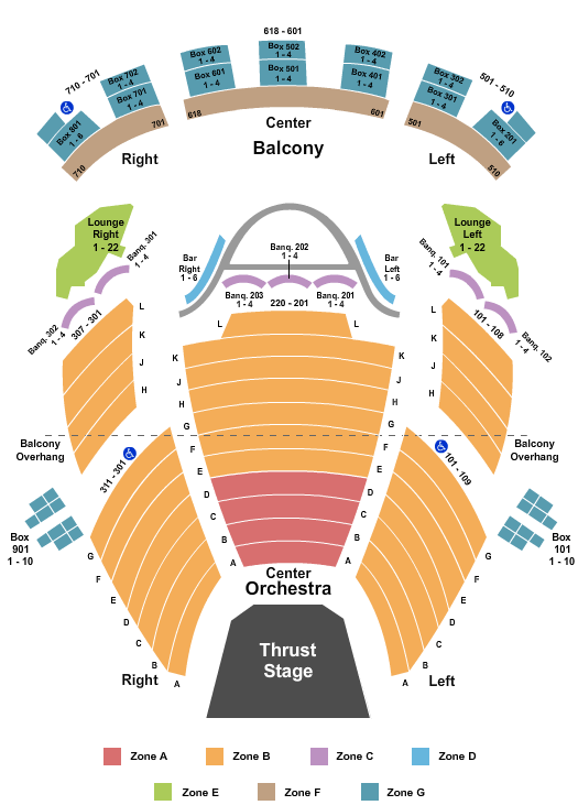 Playhouse On The Square Seating Chart Memphis