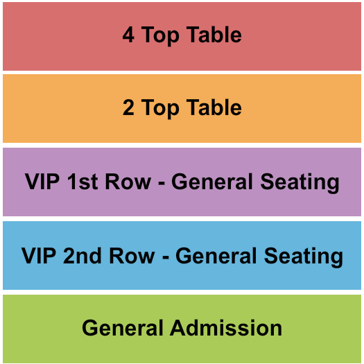 The Harbor Center Abilgail Flowers Live at The Lobby Lounge Seating Chart