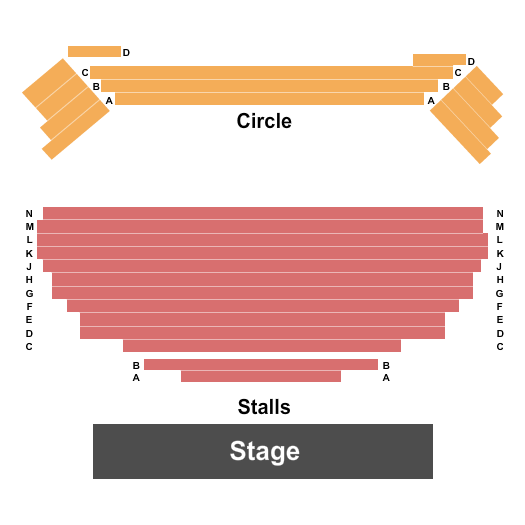 The Helix Theatre Seating Chart