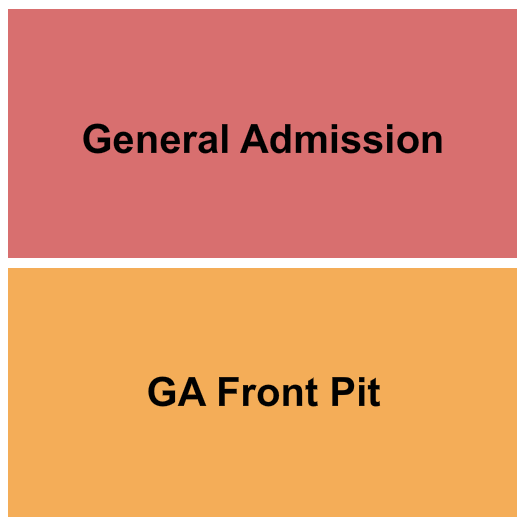 The Industrial Sound GA/GA Front Pit Seating Chart