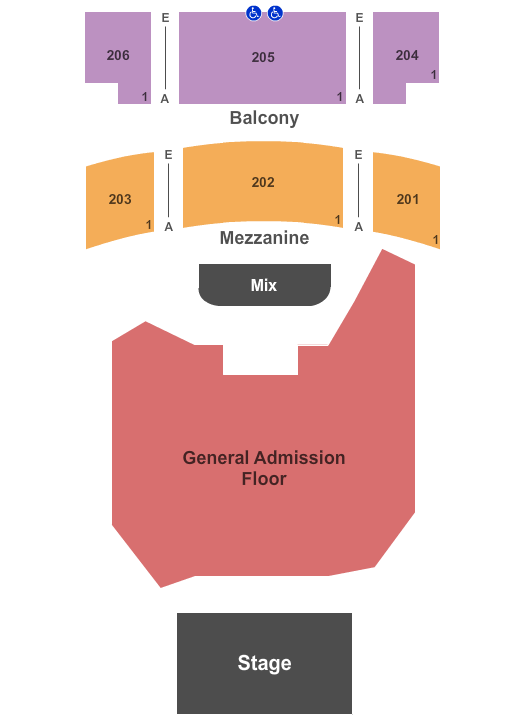 Joy Theater Seating Chart