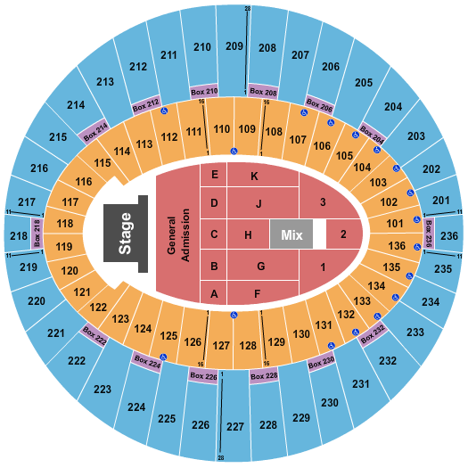 The Kia Forum Bruce Springsteen Seating Chart