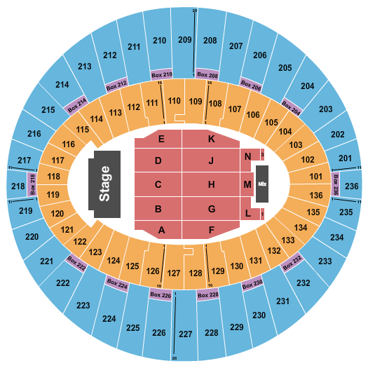 David Tao The Kia Forum Seating Chart