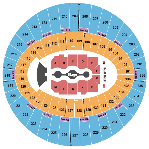 Gracie Abrams The Kia Forum Seating Chart