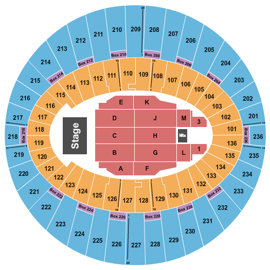 The Kia Forum Weird Al Yankovic Seating Chart