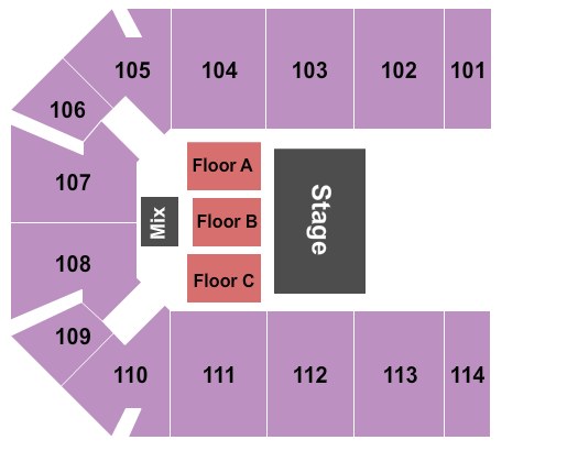 The Kovalchick Convention and Athletic Complex - Ed Fry Arena Crowder Seating Chart