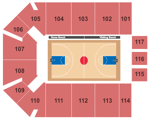 The Kovalchick Convention and Athletic Complex - Ed Fry Arena The Harlem Globetrotters Seating Chart