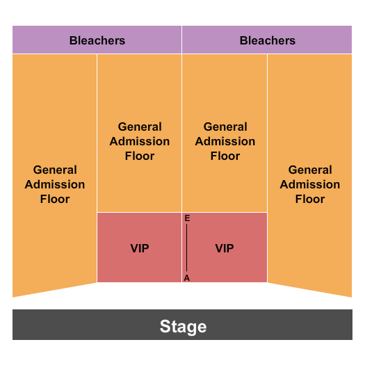 The Lakes Church At Calvary Christian Schools Endstage Seating Chart