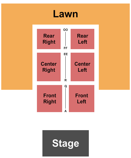 The Lawn of the Art Museums of Colonial Williamsburg Seating Chart