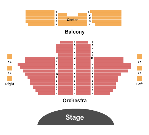 The Liberty Center Seating Chart