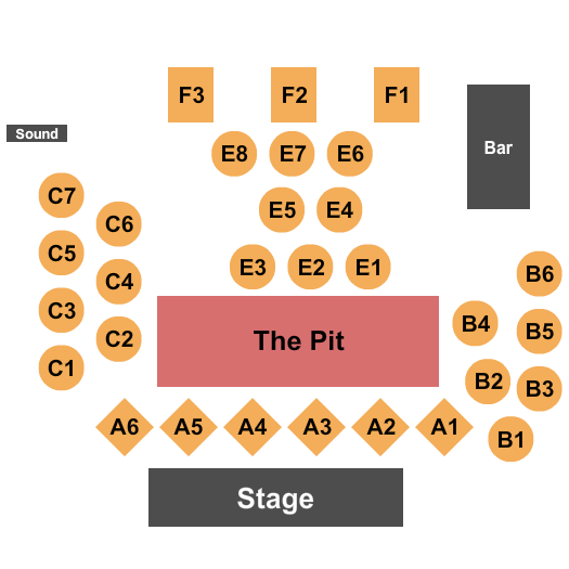 The Liberty Inc Endstage Pit 2 Seating Chart