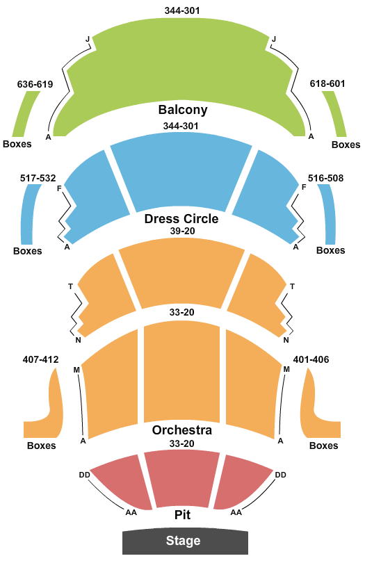 Hammerson Hall At The Living Arts Centre Seating Map