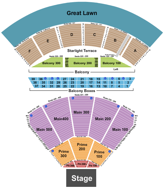 Mann Center Philadelphia Seating Chart