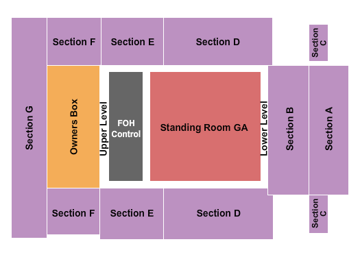 The Marc Endstage Seating Chart