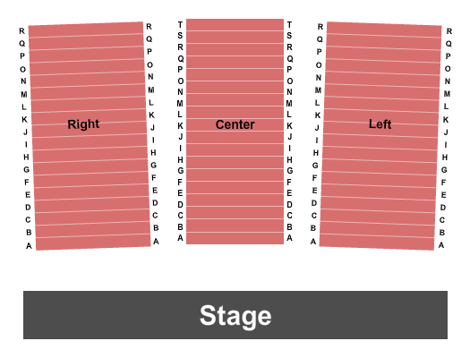 The Matrix Club Endstage A-R Seating Chart