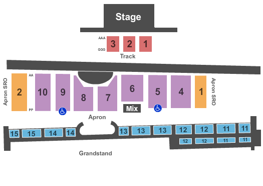 Hollywood Casino at The Meadows Concert Seating Chart