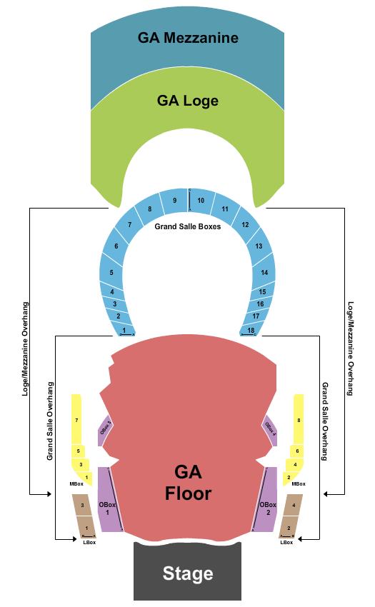 The Met Seating Chart - Philadelphia