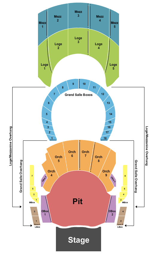 Met Opera Seating Chart