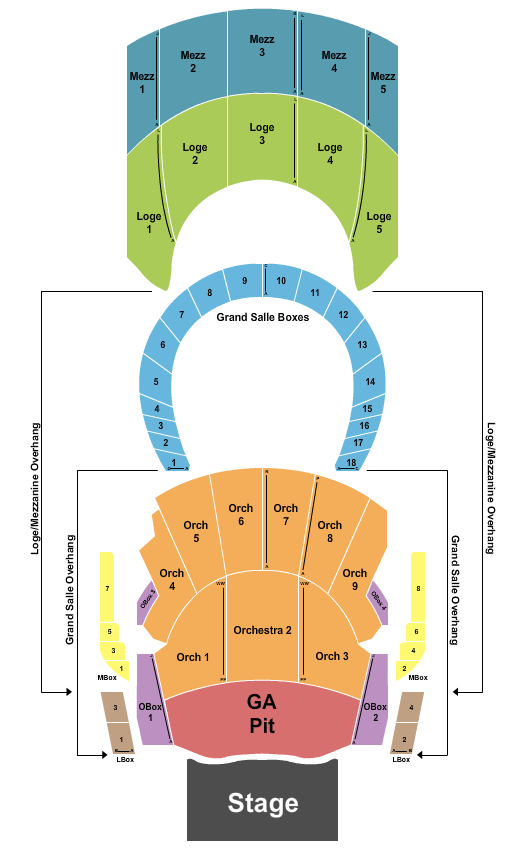 seating chart for The Met - Philadelphia - Kacey Musgraves - eventticketscenter.com