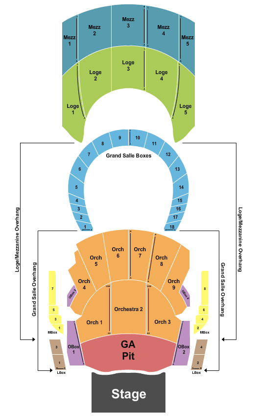 Lizzy McAlpine The Met - Philadelphia Seating Chart