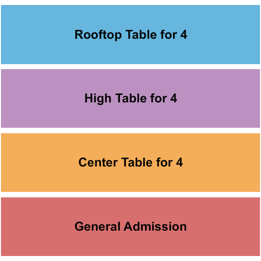 The Midway - CA GA/Tables Seating Chart