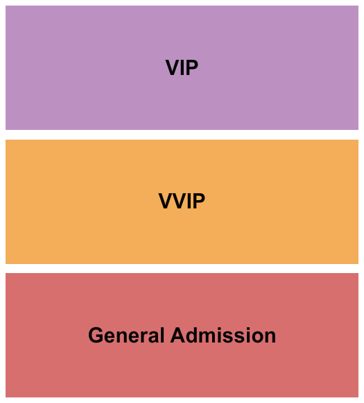 The Midway - CA GA/VVIP/VIP Seating Chart