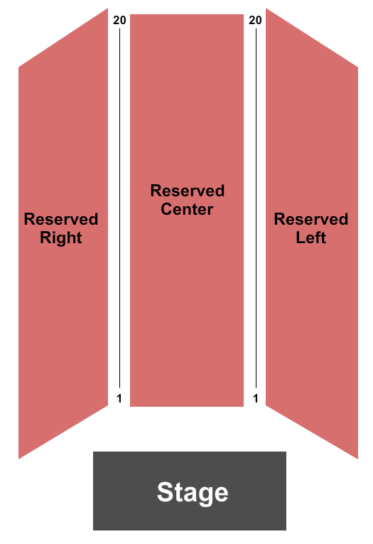 The Midway - CA Reserved Seating Chart