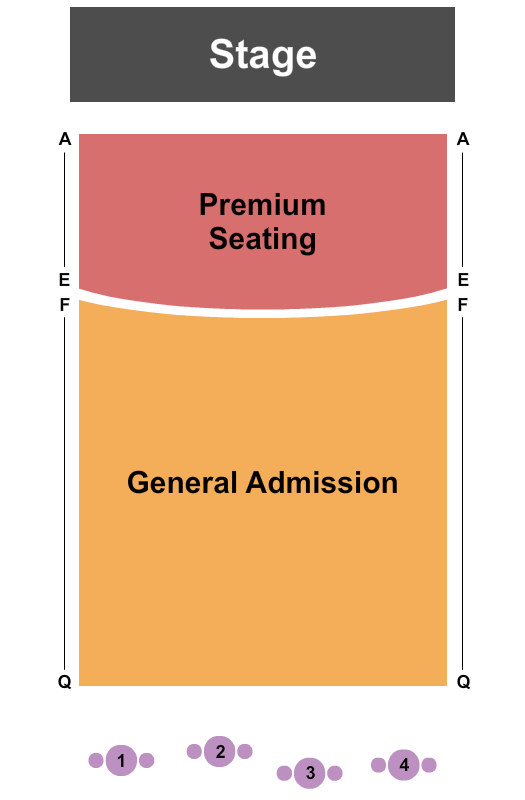 The Milford Theater End Stage Seating Chart