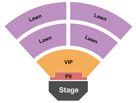 The Mill - Terre Haute Pit/VIP/Lawn Seating Chart