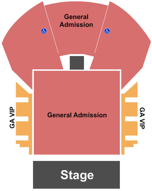 The Mission Ballroom Seating Chart & Maps Denver