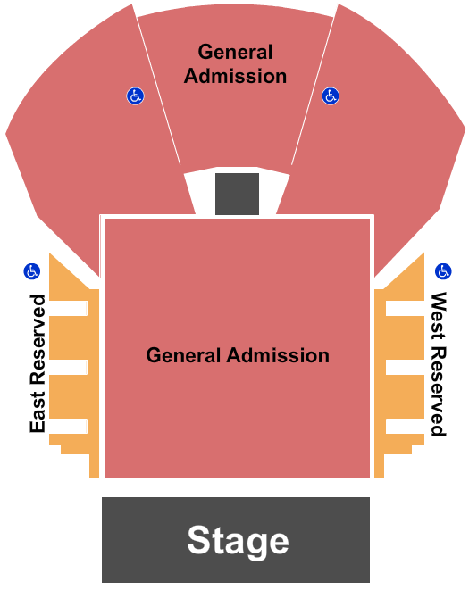 The Mission Ballroom Seating Chart