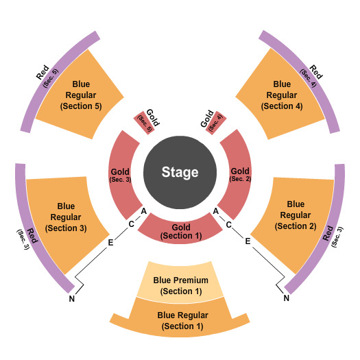 The Montgomery County Agricultural Fair Circus Seating Chart