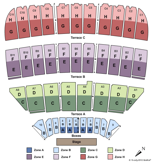St. Louis Repertory Theater Seating Chart English as a Second