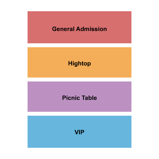 The Music Yard At SouthBound GA/Hightop/Picnic Table/VIP Seating Chart