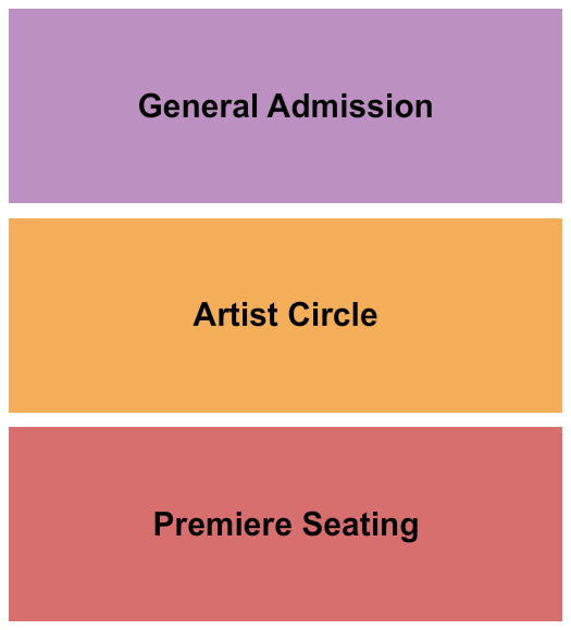 The Naz Church - Grove City Premiere/Artist Circle/GA Seating Chart