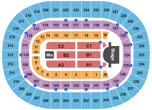 Nassau Veterans Memorial Coliseum Billy Joel Seating Chart