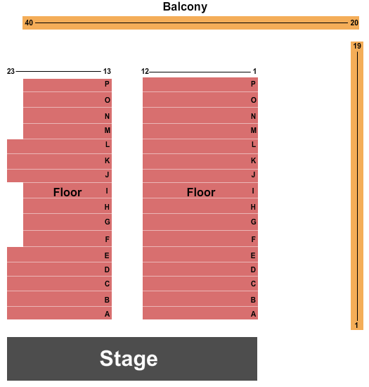 The Norva End Stage Seating Chart