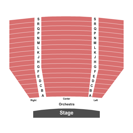 The Oakville Centre For The Performing Arts End Stage Seating Chart