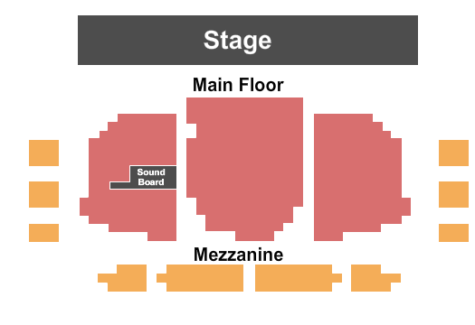 The Orpheum Theatre - Galesburg Endstage 2 Seating Chart